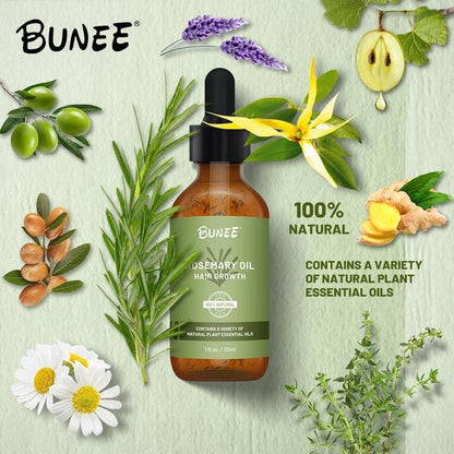 BUNEE Rosemary Hair Growth Serum Oil 30 ML(Pack of 2)